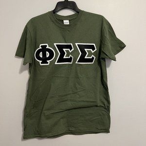 Phi Sigma Sigma Letters T-Shirt